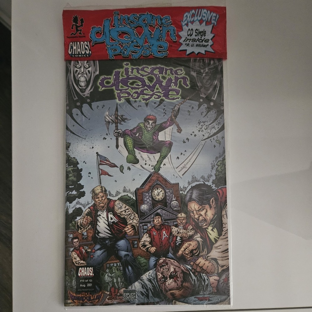 2001 August Insane Clown Posse Chaos Comics #10